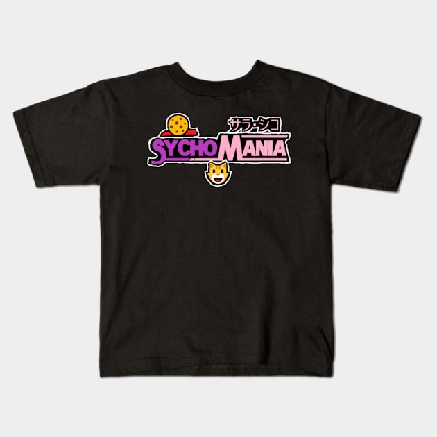 SARA SYCHO ''SYCHOMANIA'' Kids T-Shirt by KVLI3N